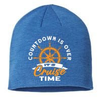 Cruise Lovers Cruising Countdown Is Over Its Cruise Time Gift Sustainable Beanie