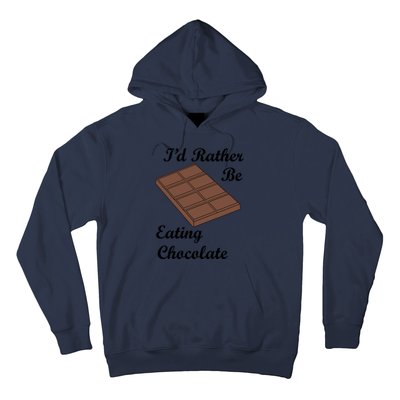 Chocolate Lover Cocoa Eating Chocolate Gift Hoodie