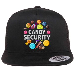 candy land costumes adult candy land candy security Flat Bill Trucker Hat