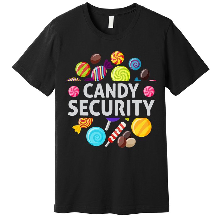candy land costumes adult candy land candy security Premium T-Shirt