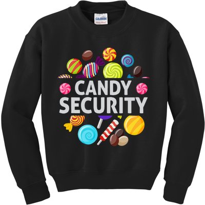 candy land costumes adult candy land candy security Kids Sweatshirt
