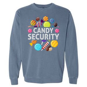 candy land costumes adult candy land candy security Garment-Dyed Sweatshirt