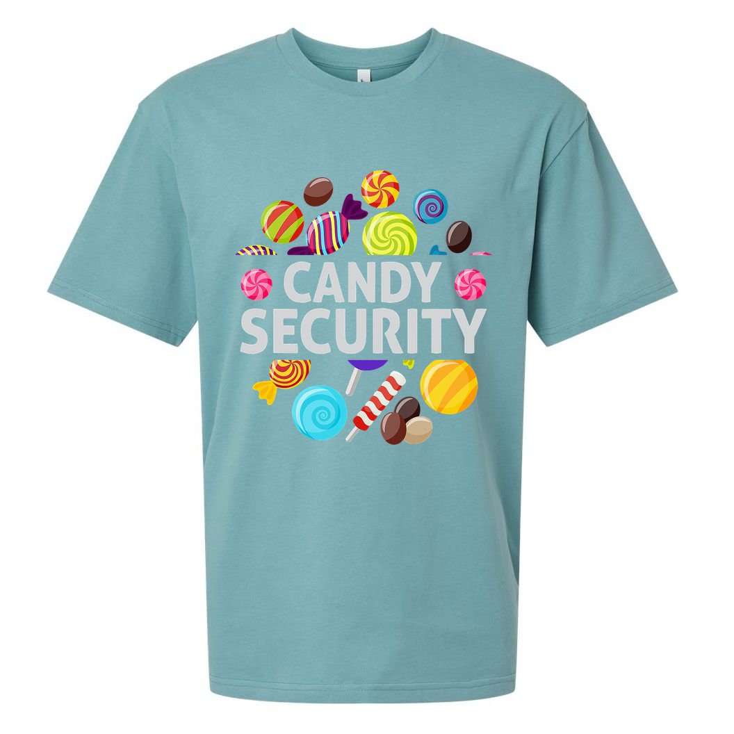 candy land costumes adult candy land candy security Sueded Cloud Jersey T-Shirt