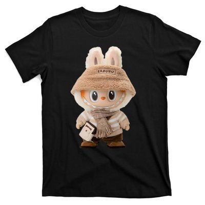 Cute Labubu Classic Pose Fun Labubu Lover Gifts T-Shirt