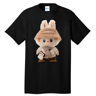 Cute Labubu Classic Pose Fun Labubu Lover Gifts Tall T-Shirt