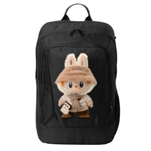 Cute Labubu Classic Pose Fun Labubu Lover Gifts City Backpack