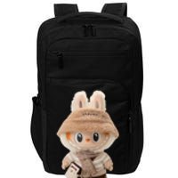 Cute Labubu Classic Pose Fun Labubu Lover Gifts Impact Tech Backpack