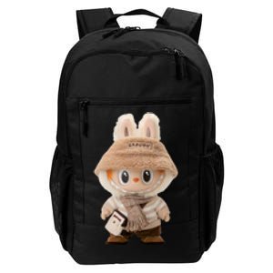 Cute Labubu Classic Pose Fun Labubu Lover Gifts Daily Commute Backpack