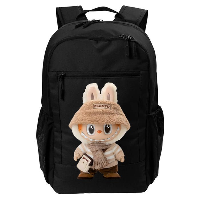 Cute Labubu Classic Pose Fun Labubu Lover Gifts Daily Commute Backpack