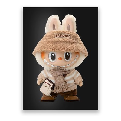 Cute Labubu Classic Pose Fun Labubu Lover Gifts Poster