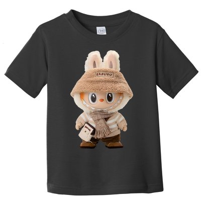 Cute Labubu Classic Pose Fun Labubu Lover Gifts Toddler T-Shirt