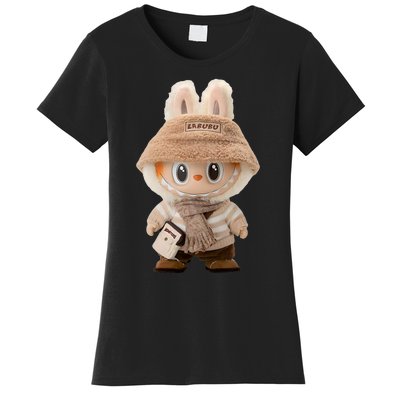 Cute Labubu Classic Pose Fun Labubu Lover Gifts Women's T-Shirt