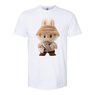 Cute Labubu Classic Pose Fun Labubu Lover Gifts Softstyle® CVC T-Shirt