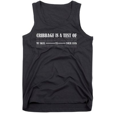 Cribbage Lover Cribbage Board Game Champion Cribbage Tank Top