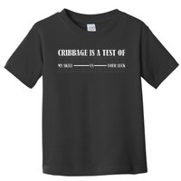 Cribbage Lover Cribbage Board Game Champion Cribbage Toddler T-Shirt