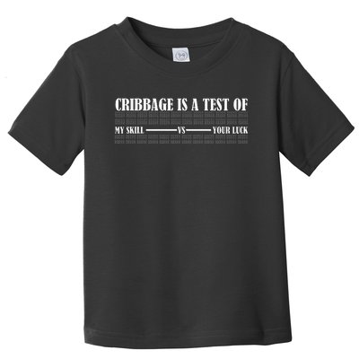 Cribbage Lover Cribbage Board Game Champion Cribbage Toddler T-Shirt