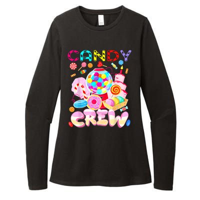 Candy Land Candy Crew Party Halloween Costumes Womens CVC Long Sleeve Shirt