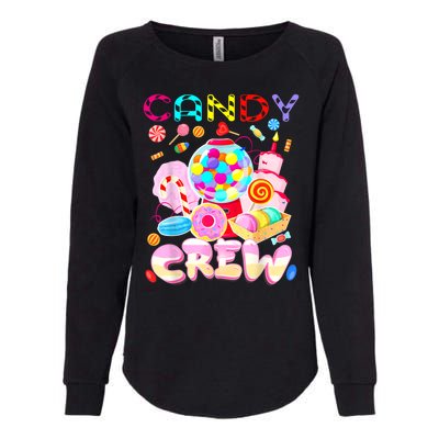 Candy Land Candy Crew Party Halloween Costumes Womens California Wash Sweatshirt