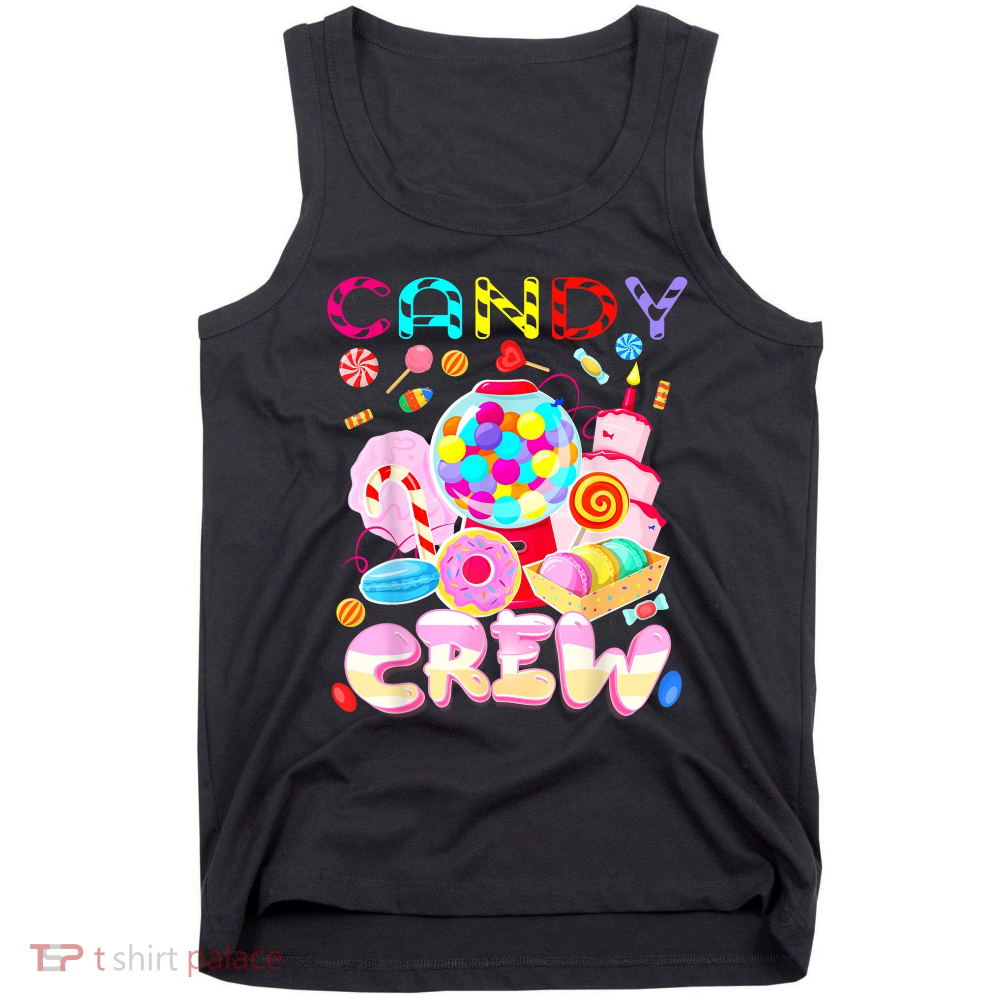 Candy Land Candy Crew Party Halloween Costumes Tank Top