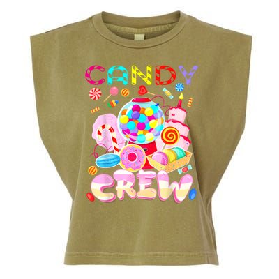 Candy Land Candy Crew Party Halloween Costumes Garment-Dyed Women's Muscle Tee