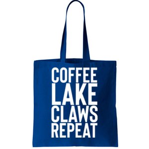 Coffee Lake Claw Repeat Hard Seltzer Summer Boating Gift Tote Bag