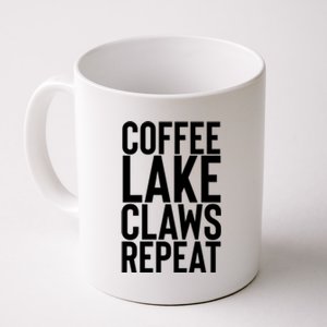 Coffee Lake Claw Repeat Hard Seltzer Summer Boating Gift Coffee Mug