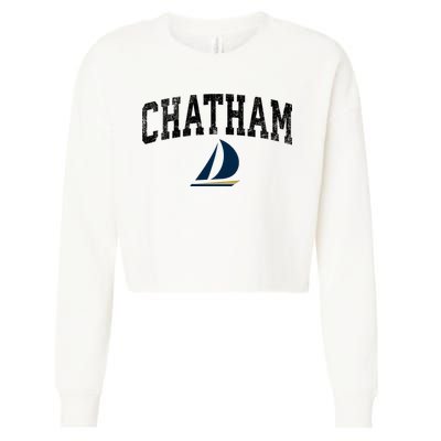 Chatham Logo Cropped Pullover Crew