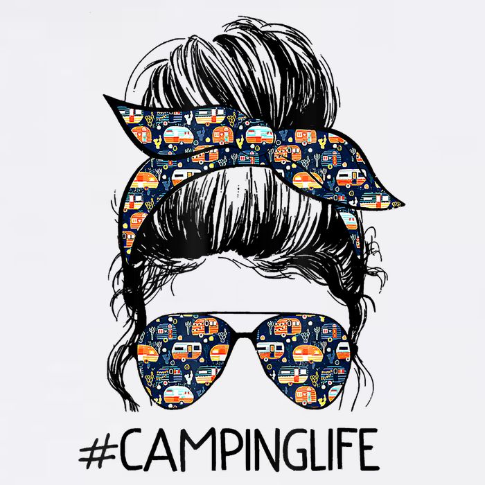 Camping Life Camping Lover Girl Outside Hoodie