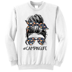 Camping Life Camping Lover Girl Outside Sweatshirt