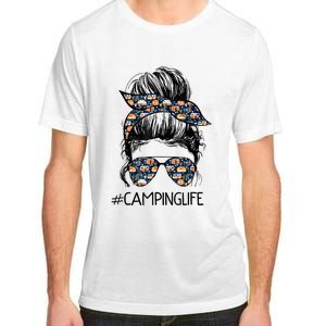 Camping Life Camping Lover Girl Outside Adult ChromaSoft Performance T-Shirt