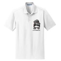 Camping Life Camping Lover Girl Outside Dry Zone Grid Polo