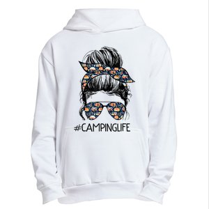 Camping Life Camping Lover Girl Outside Urban Pullover Hoodie