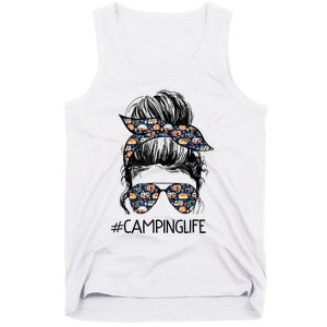 Camping Life Camping Lover Girl Outside Tank Top