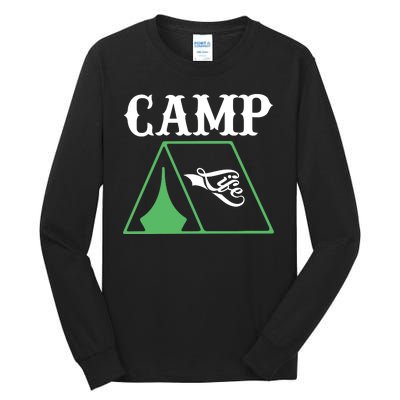 Camping Life Tall Long Sleeve T-Shirt