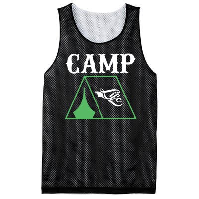 Camping Life Mesh Reversible Basketball Jersey Tank