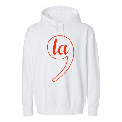 Comma La Garment-Dyed Fleece Hoodie