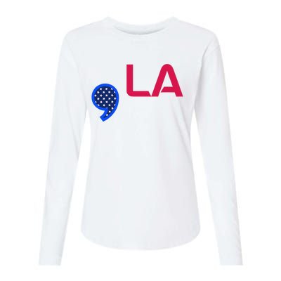 Comma La Commala Madam President Womens Cotton Relaxed Long Sleeve T-Shirt