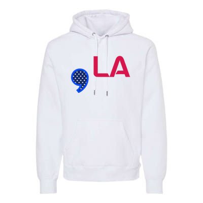 Comma La Commala Madam President Premium Hoodie