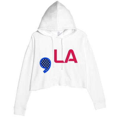 Comma La Commala Madam President Crop Fleece Hoodie