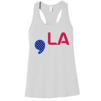 Comma La Commala Madam President Women's Racerback Tank