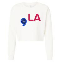 Comma La Commala Madam President Cropped Pullover Crew