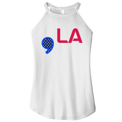 Comma La Commala Madam President Women's Perfect Tri Rocker Tank