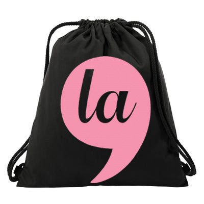 Comma La Drawstring Bag