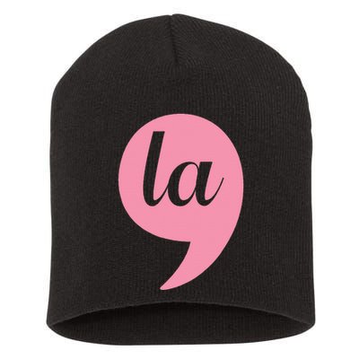 Comma La Short Acrylic Beanie