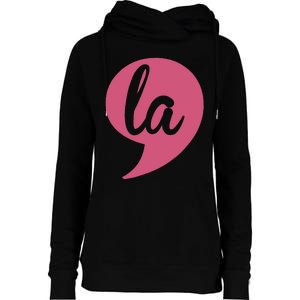 Comma La Womens Funnel Neck Pullover Hood