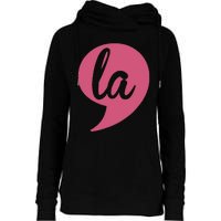 Comma La Womens Funnel Neck Pullover Hood