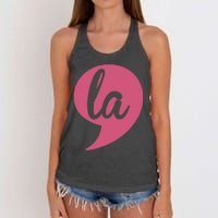 Comma La Women's Knotted Racerback Tank