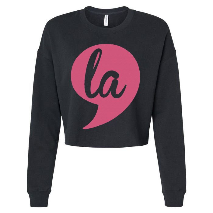 Comma La Cropped Pullover Crew