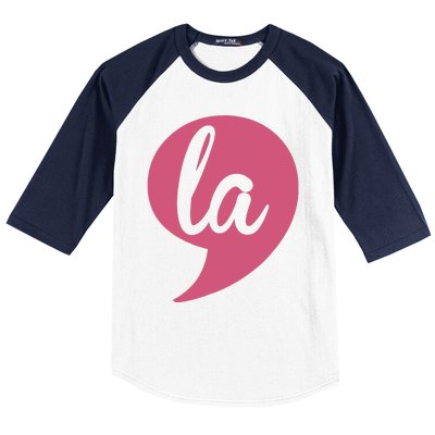 Comma La Baseball Sleeve Shirt