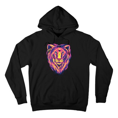 Colorful Lion Hoodie